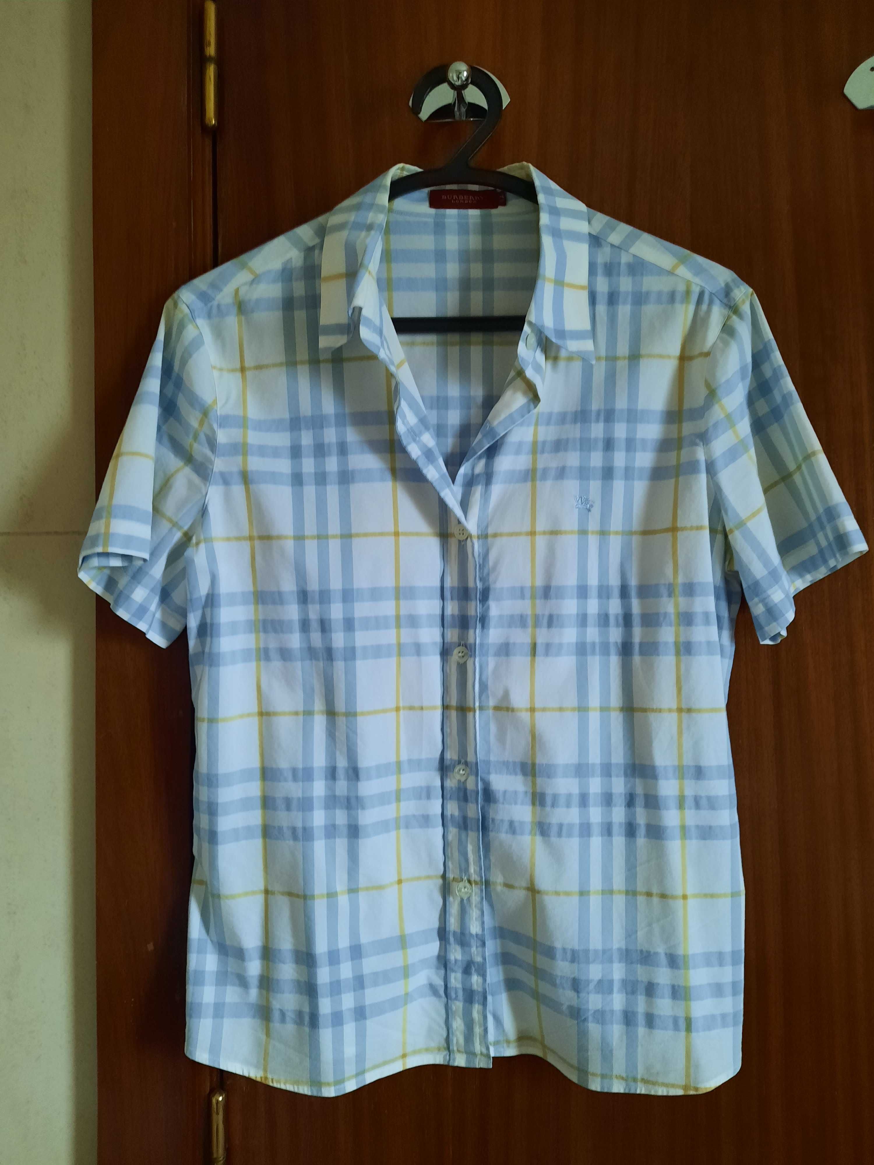 Camisa manga curta Burberry
