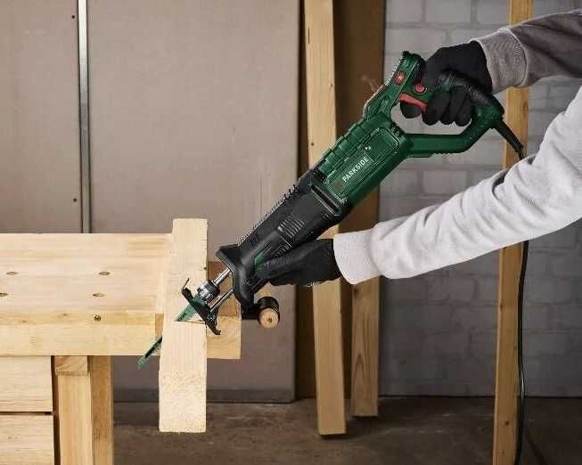 PARKSIDE Piła Szablasta Lisi Ogon 850W PFS B2 28mm Walizka Brzeszczoty