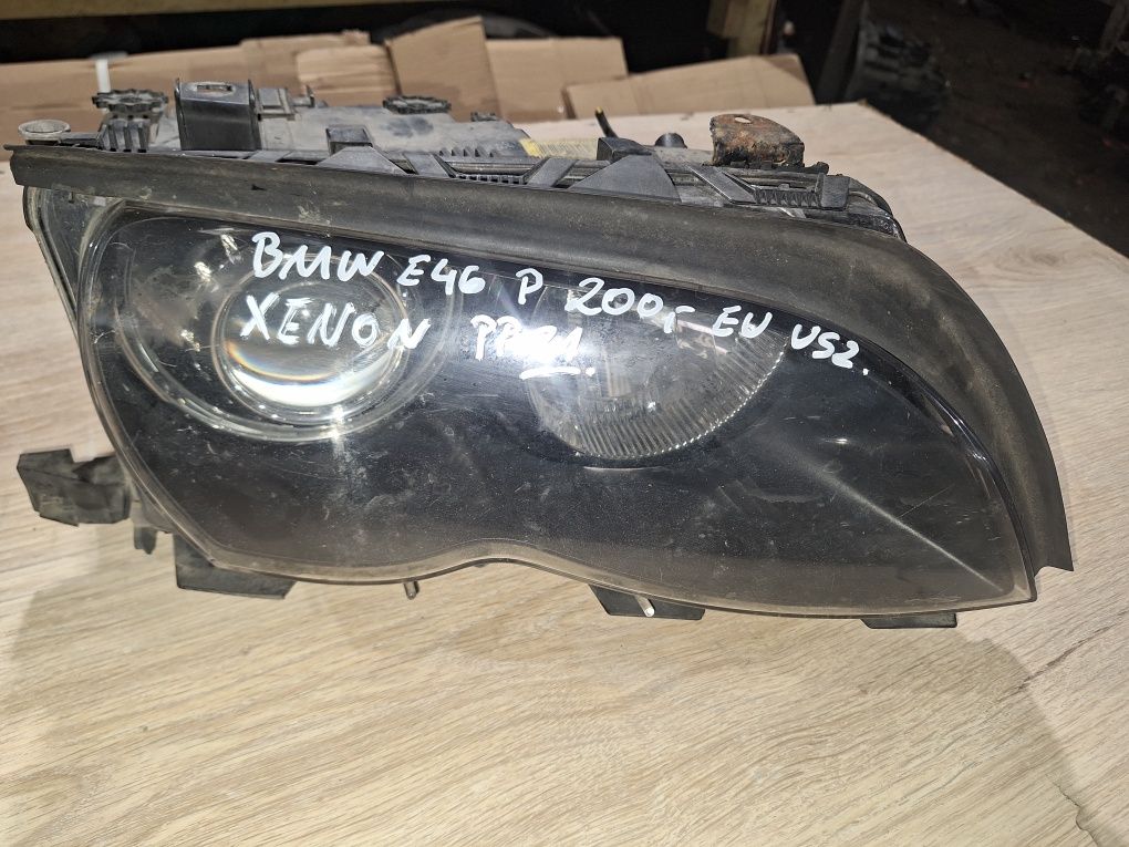 Lampa prawa bmw e46 lift  xenon pp21