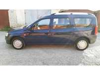 Dacia/Renault Logan/Lada Largus  Рейлинги дуги на крышу (хром)