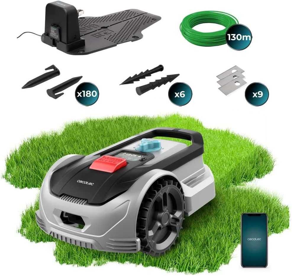 газонокосарка робот косарка роботизована Cecotec Conga Grasshopper 500