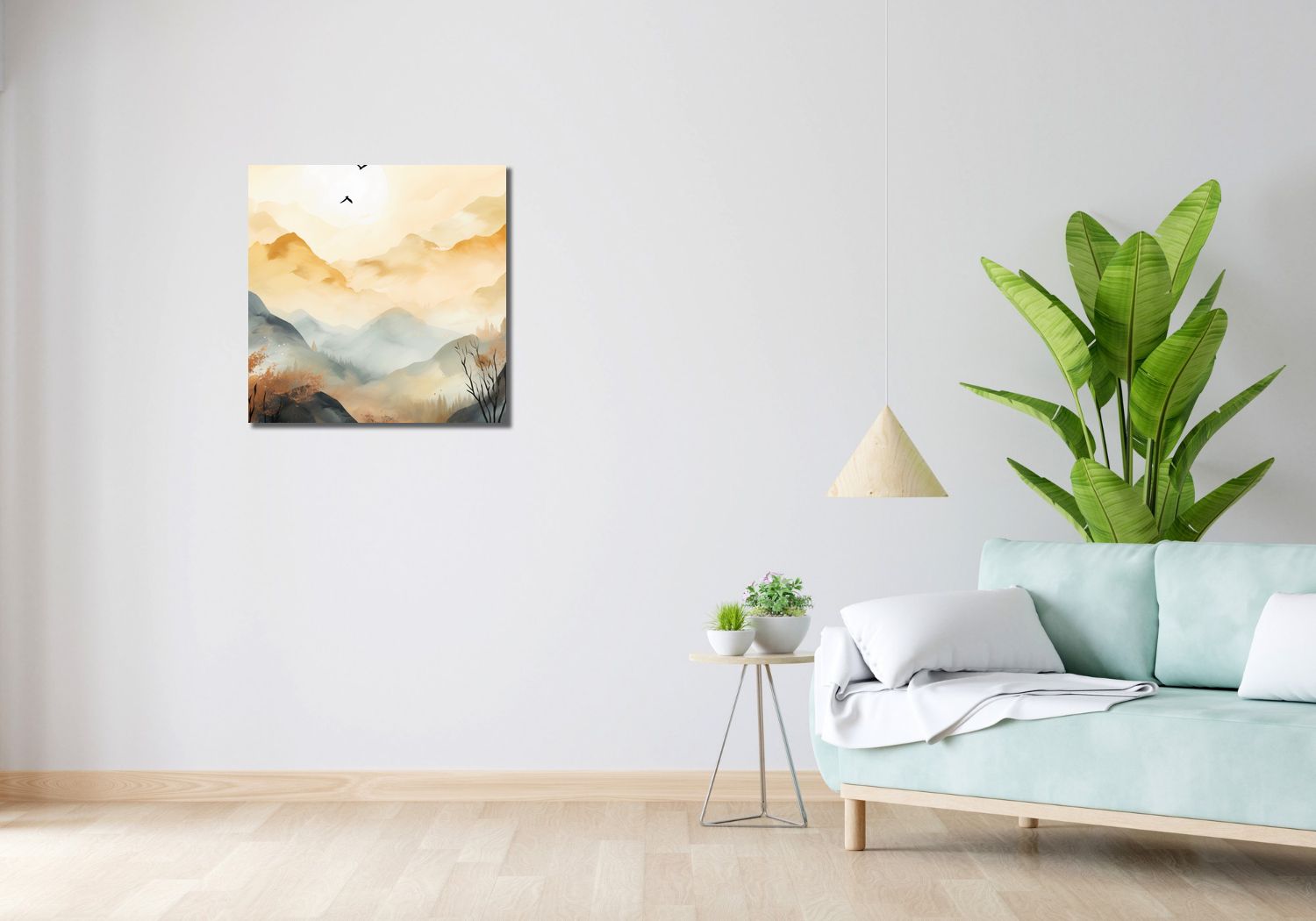 Obraz 60x60cm Zorza Świtania