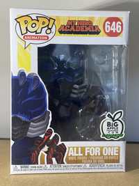 Funko Pop All For One 646 My Hero Academia Big Apple Collectibles
