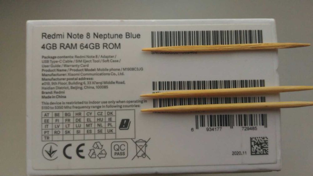 Xiaomi Redmi Note 8T 4/64Gb Blue