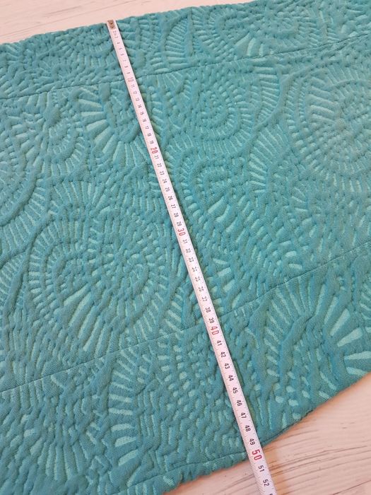 Zielona sukienka z materiału rozm. M