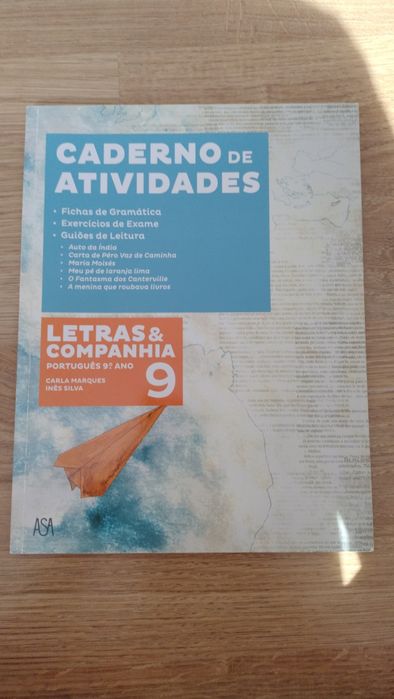 letras e companhia 9- Português 9°ano- caderno de atividades