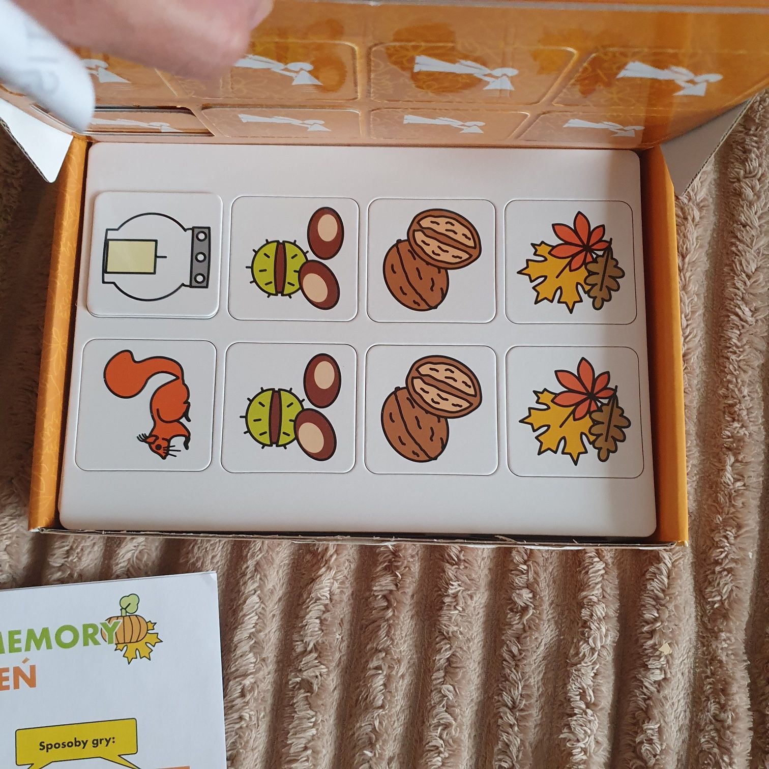 Nowe memory gra obrazkowa karty do nauki słów mówik