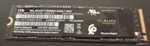 NVMe SSD WD Black SN850X 1TB Gen4