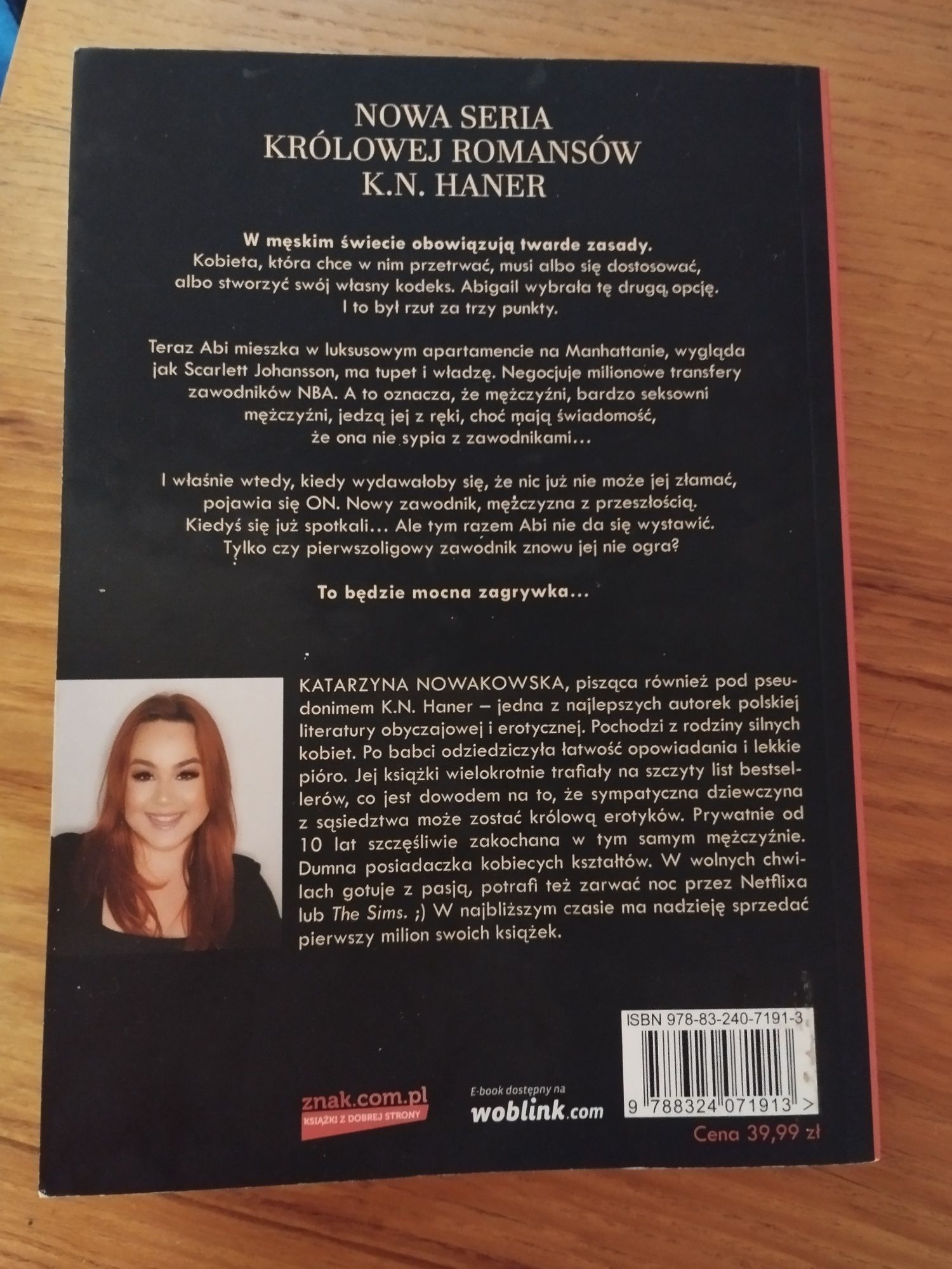 Zagrywka Katarzyna Nowakowska, K.N. Haner