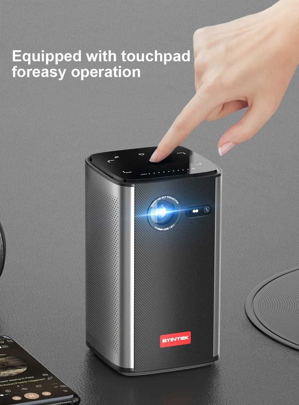 Projektor DLP Byintek P70 DLP