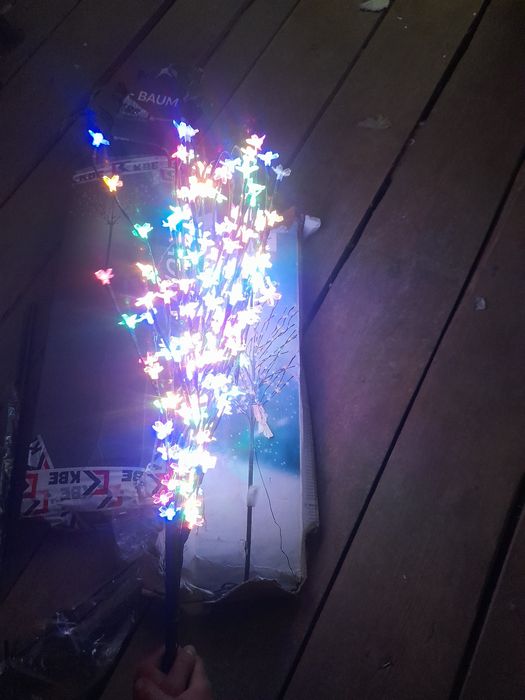 Drzewko ozdobnr led