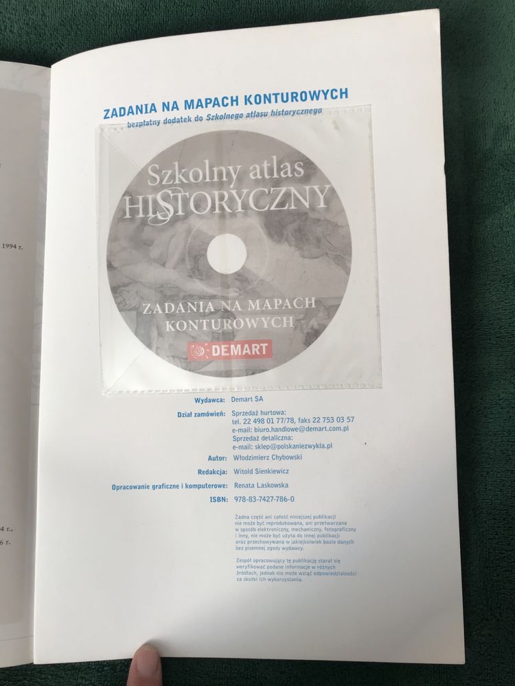 Szkolny atlas historyczny, Demart