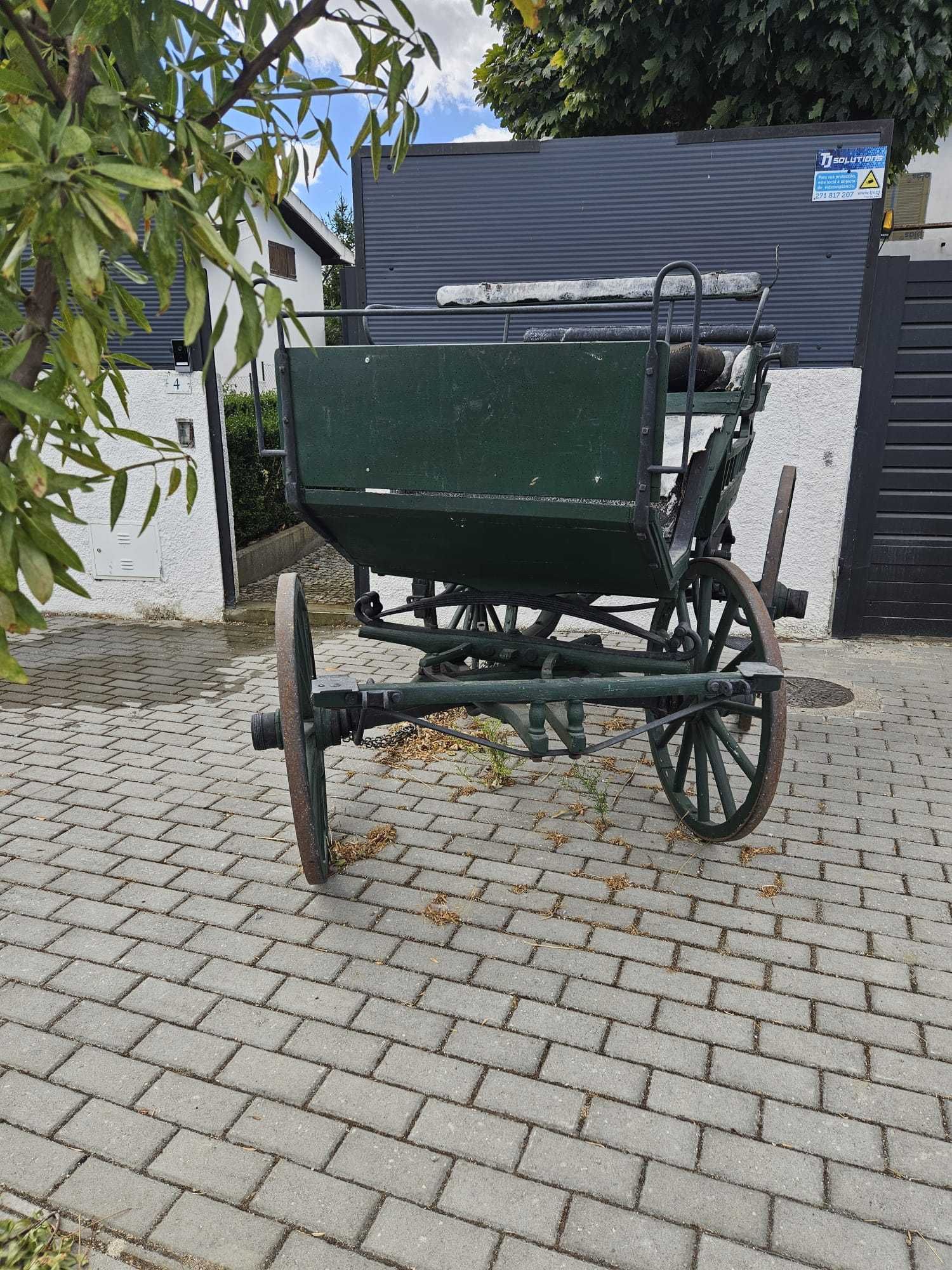 A venda charrete antiga