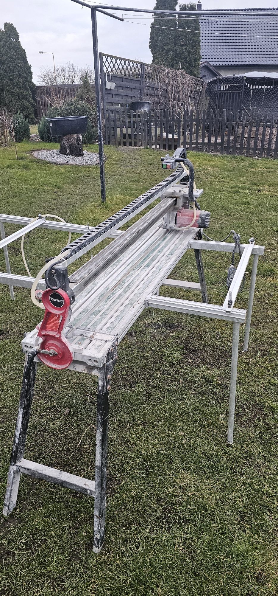 Wertec 1200 przecinarka do plytek na wodę