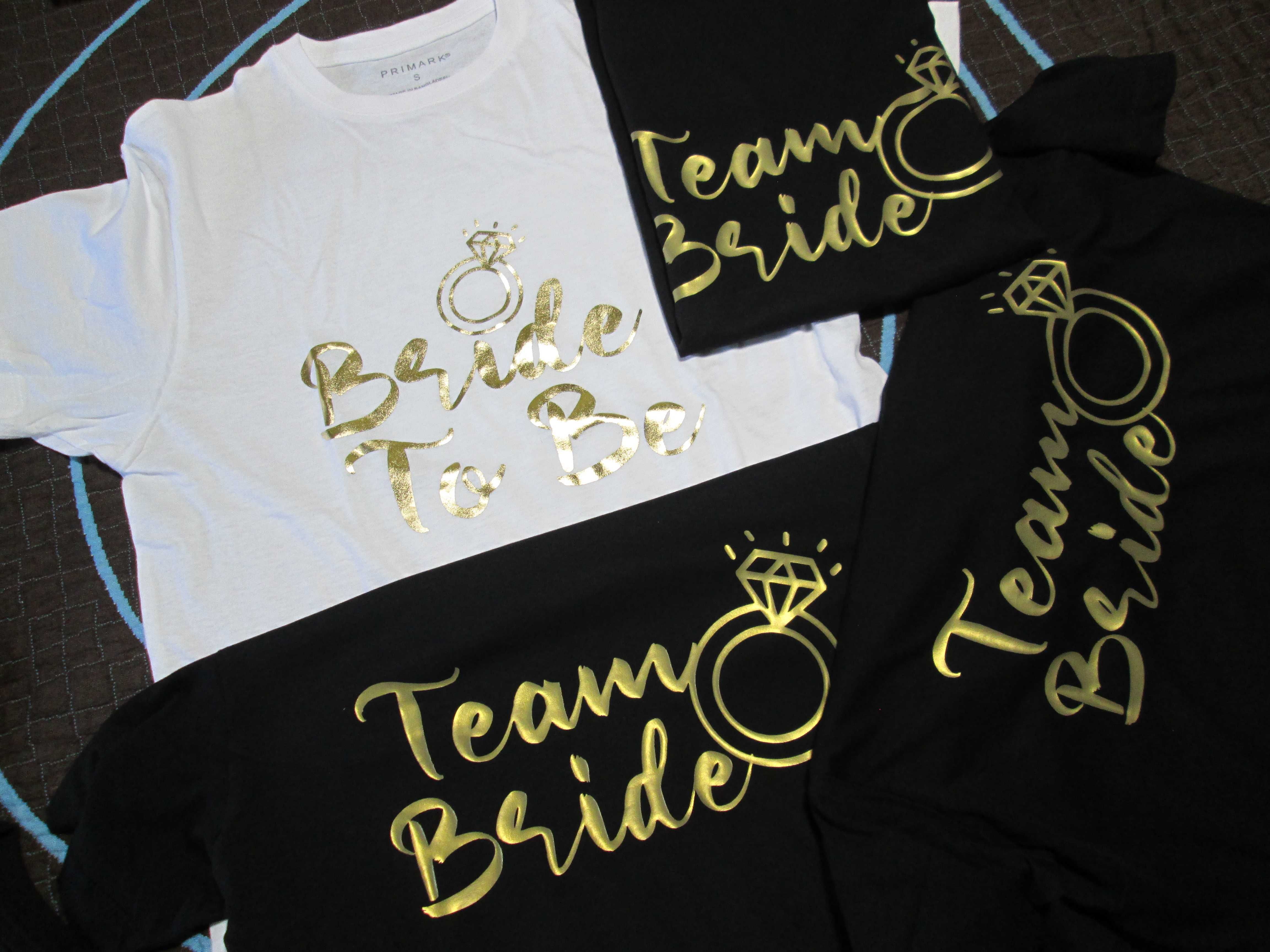 T-shirt Team Bride - Despedida de Solteira
