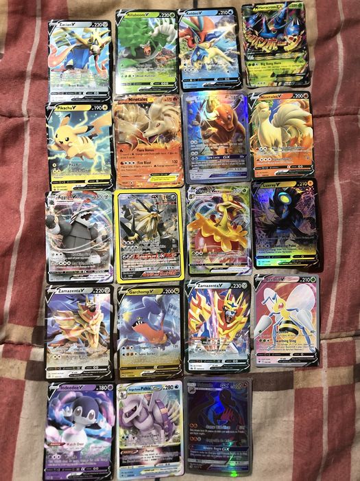 Cartas de Pokémon em Excelente Estado