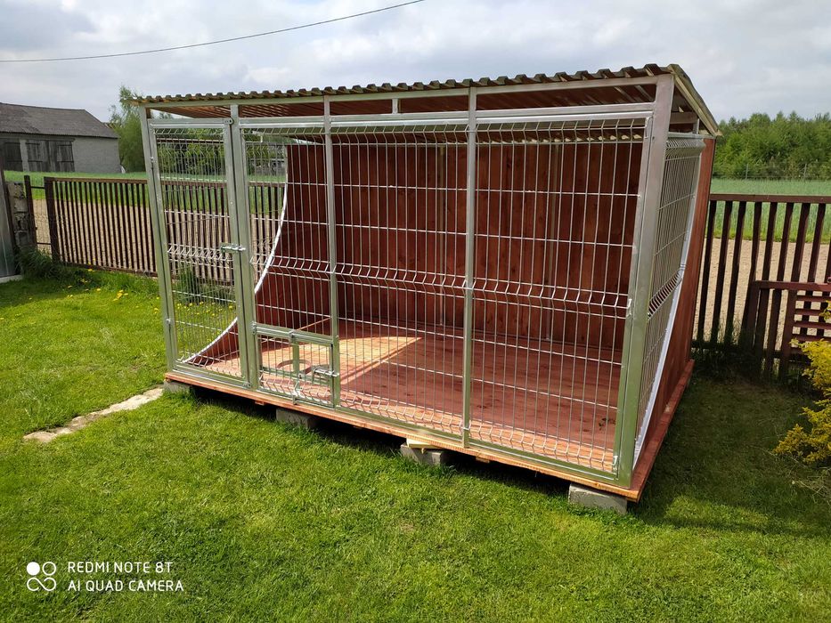 Kojec dla psa mocny ocynkowany ogniowo 3x2