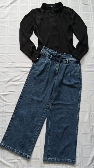 Dżinsy Damskie Dzwony r. 36/38