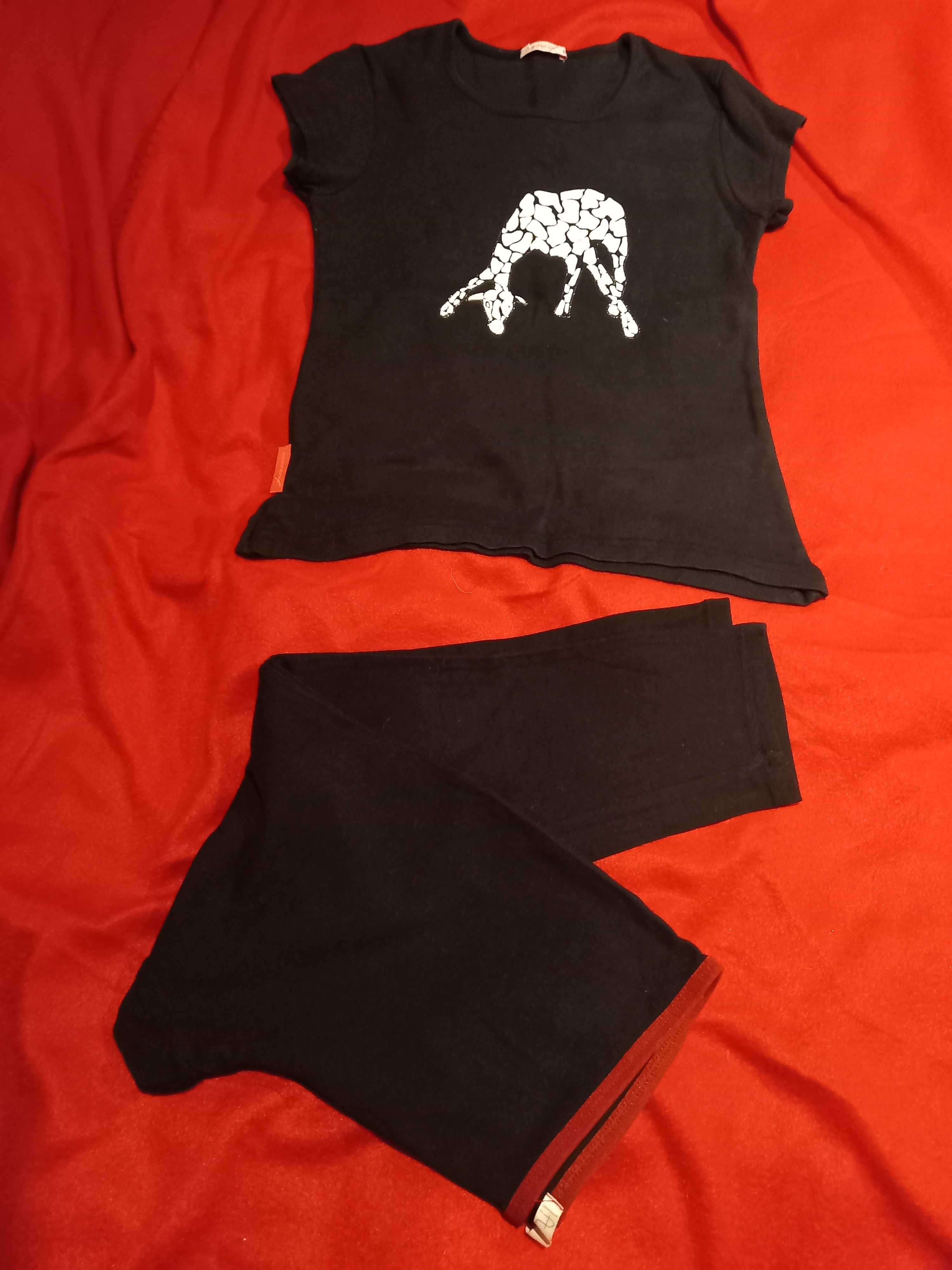 Pijama de raparigďa - preto e branco - M - Confenix