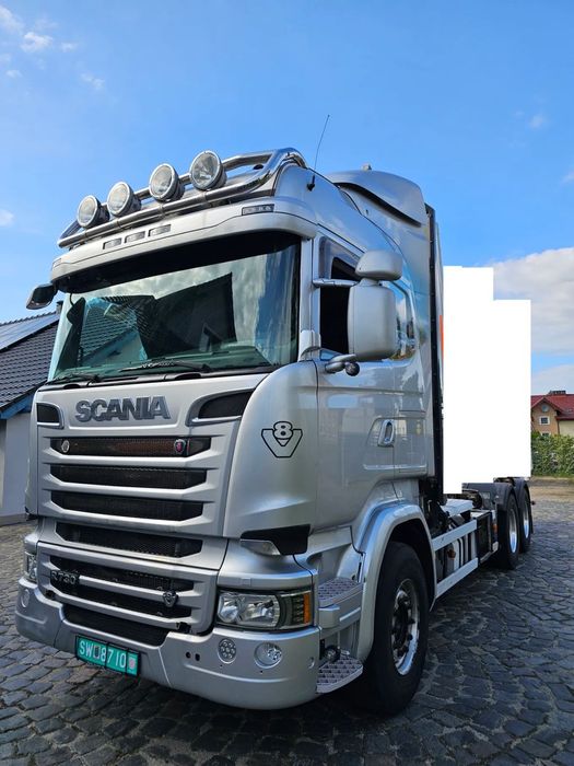 Scania R730 6X4 DO ZABUDOWY  Scania 6x4 rama do zabudowy