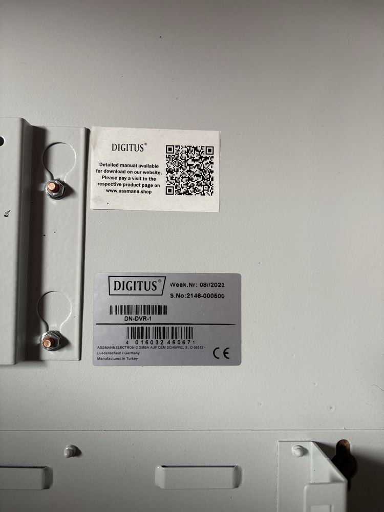 Szafka nascienna digitus rack multimedialna dn dvr