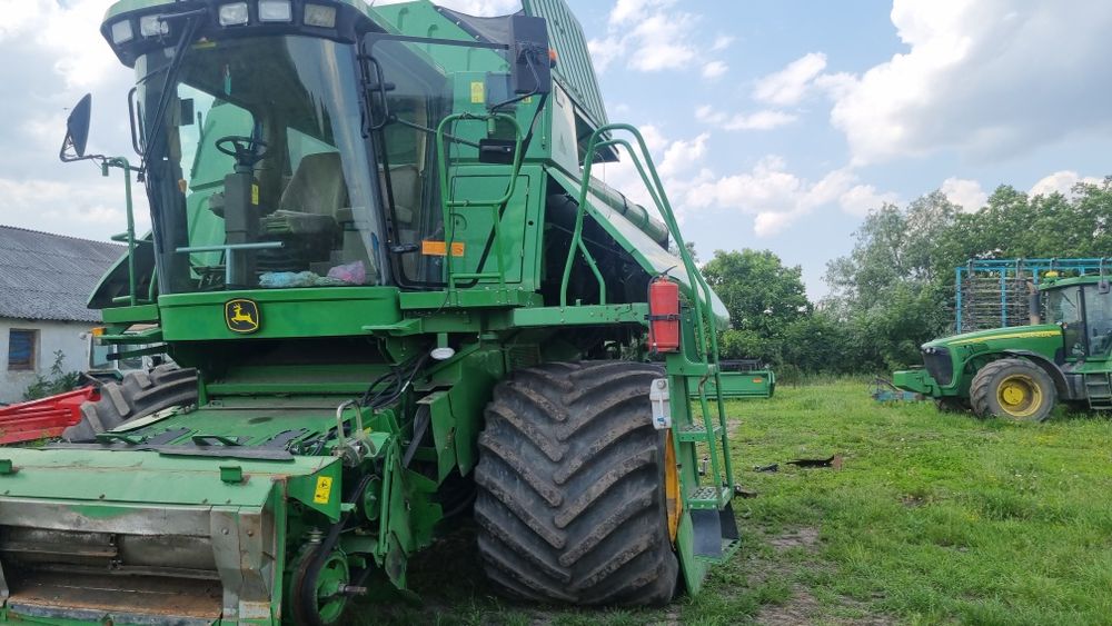 Послуги комбайна John Deere 9880 STS збирання ріпаку, пшениці, сої,