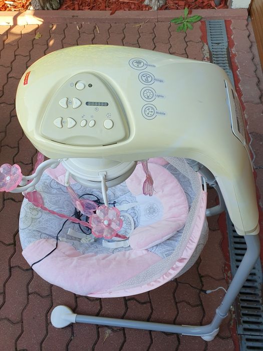 Bujak huśtawka Fisher Price dla niemowlaka
