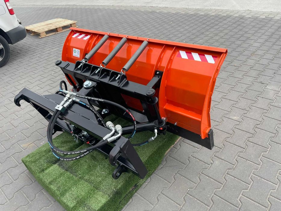 Pług do śniegu na spręzynach