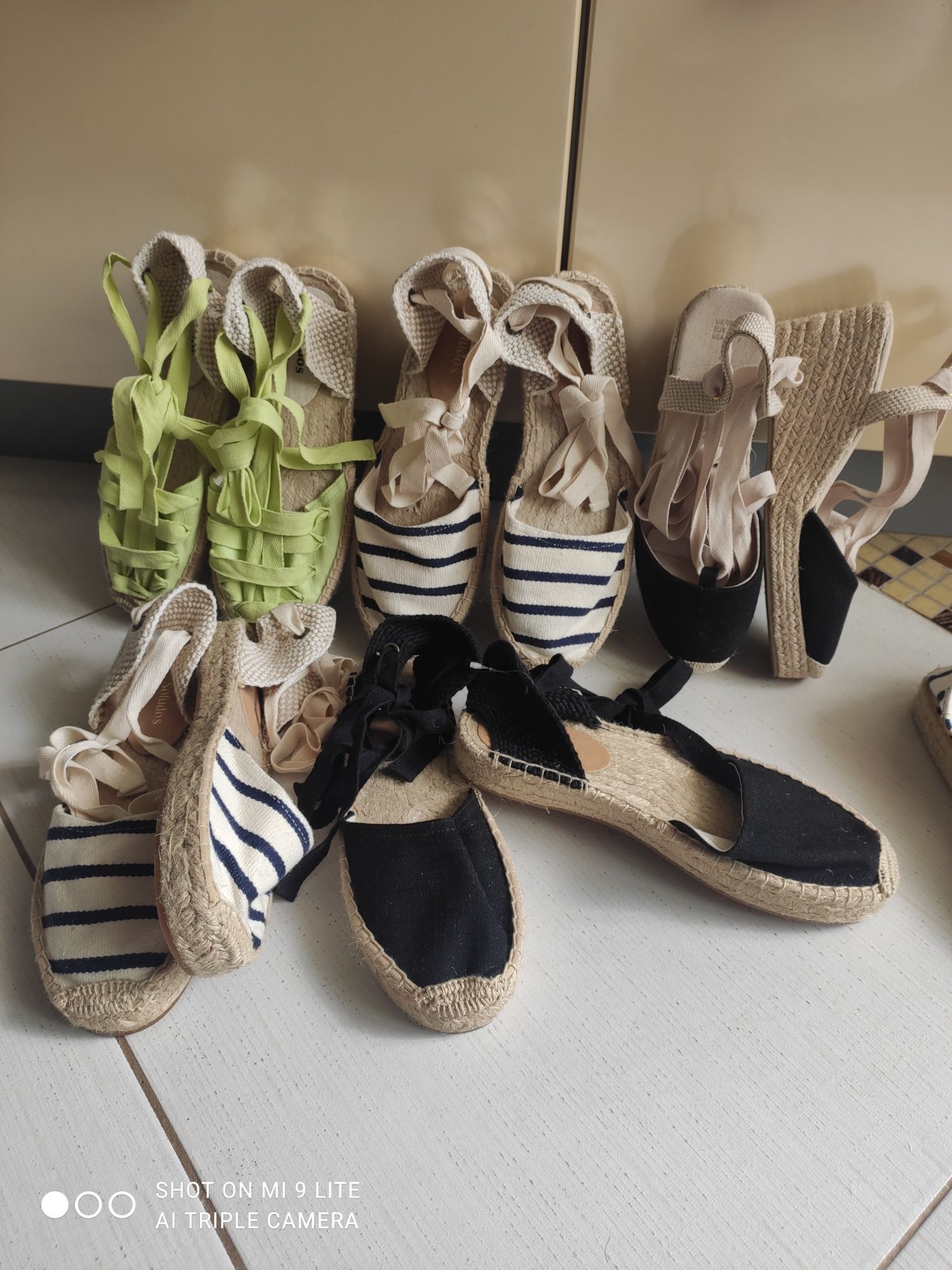 Еспадрільї жіночі  на літо бренду Soludos, Primark