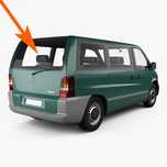 Заднее стекло в ляду Mercedes Vito Вито