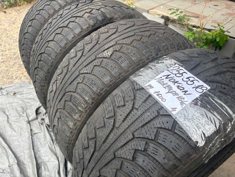 255-55-R18 NOKIAN HAKKAPELLITTA = 4штуки зимняя резина GERMANY 2021