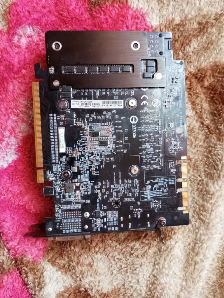GTX 1070 mini oc gigabyte