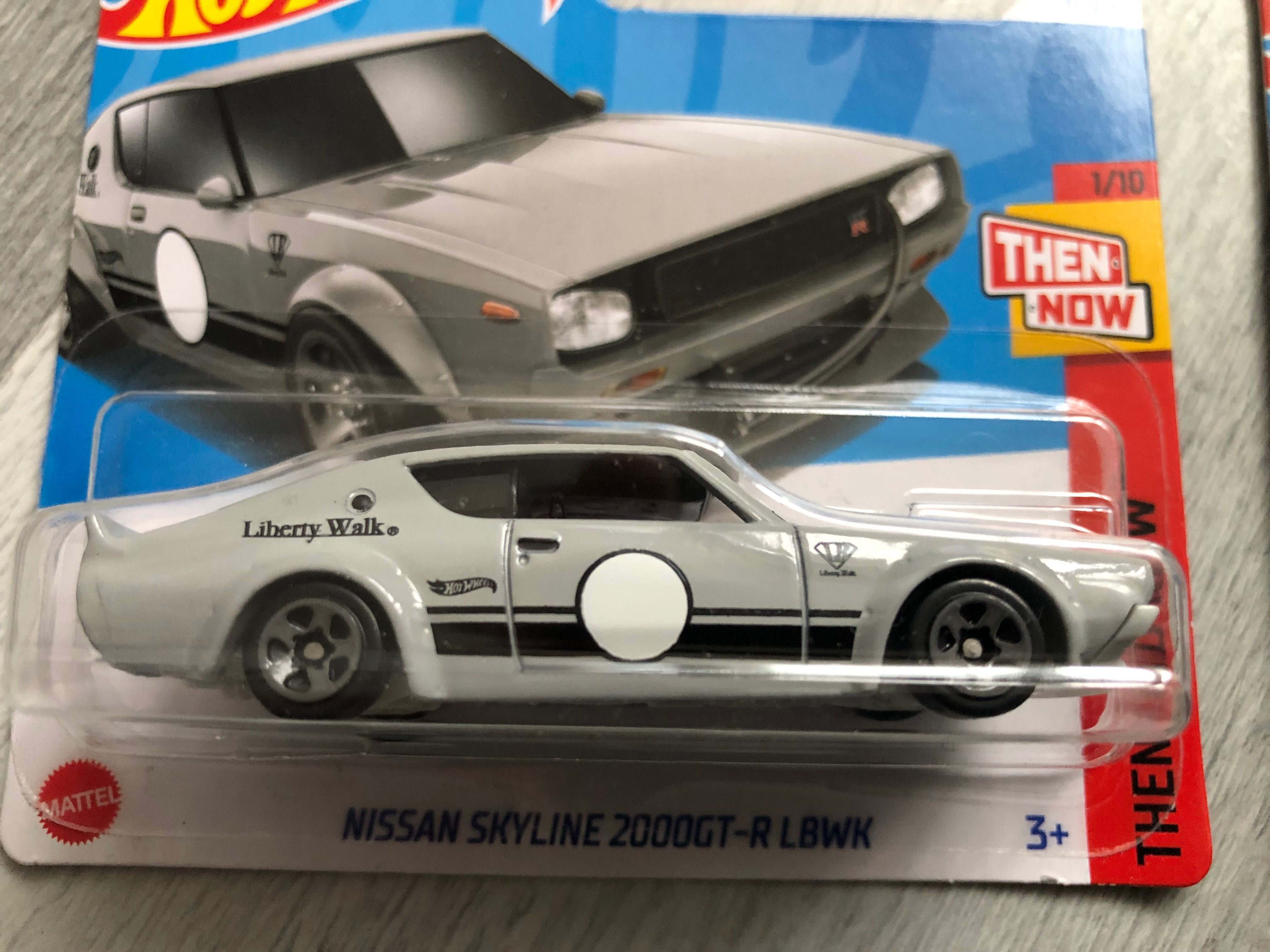 2x Nissan Skyline 2000 GT-R R35 LibertyWalk LBWK HotWheels Hot Wheels