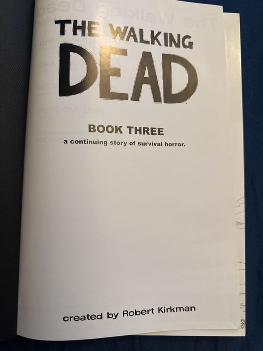 the walking dead book three