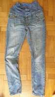 [Roz.L] spodnie jeansowe ciążowe,  happymum