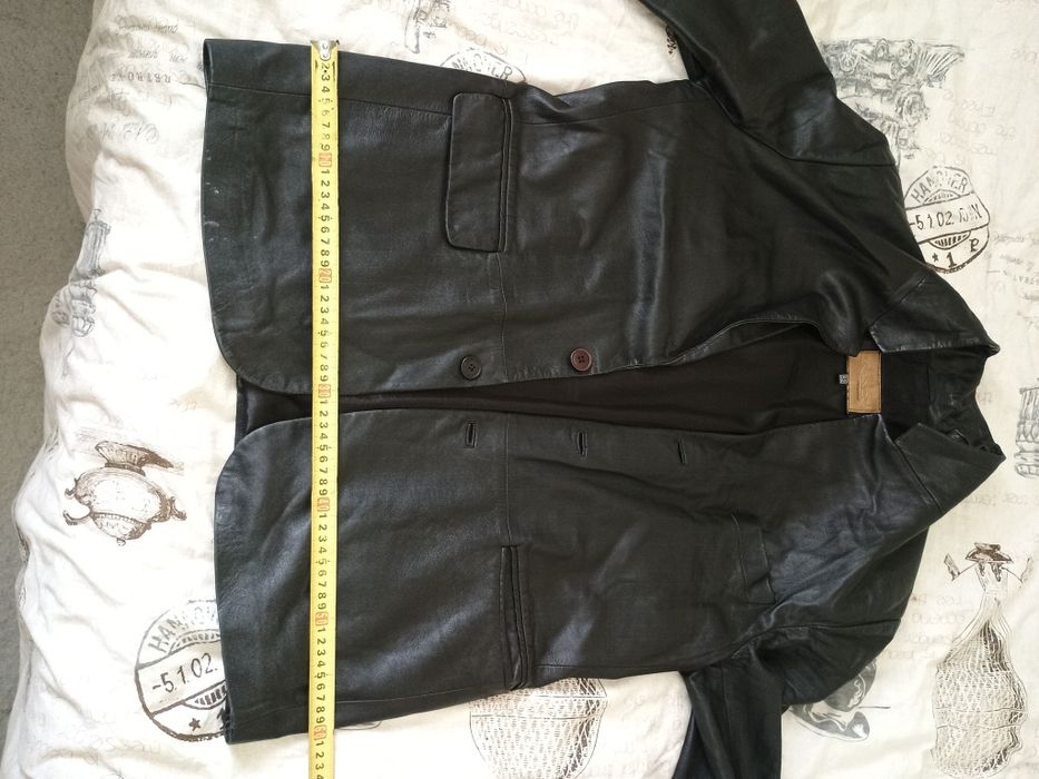 Пиджак мужской кожаный BRANDO 52 размера