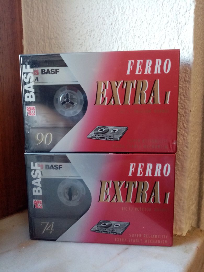 Cassete audio virgem BASF EXTRA 1