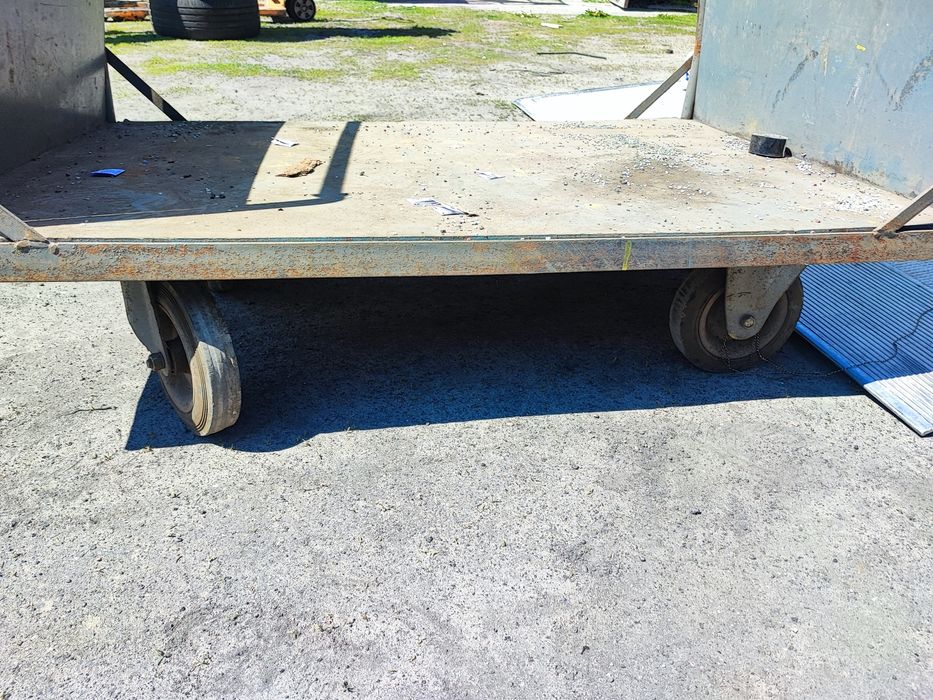 Wózek towarowy, na belki materialu ,windowy , paleciak z epoki PRL