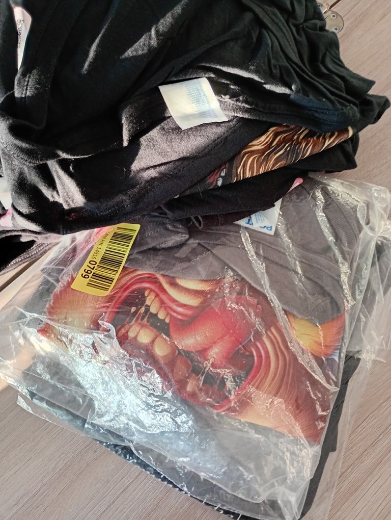 Komplety koszulek XXL Damskie bawełniane nowe