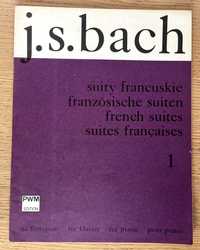 J.S.Bach Suity francuskie na fortepian red. Jan Ekier Nuty dla dzieci