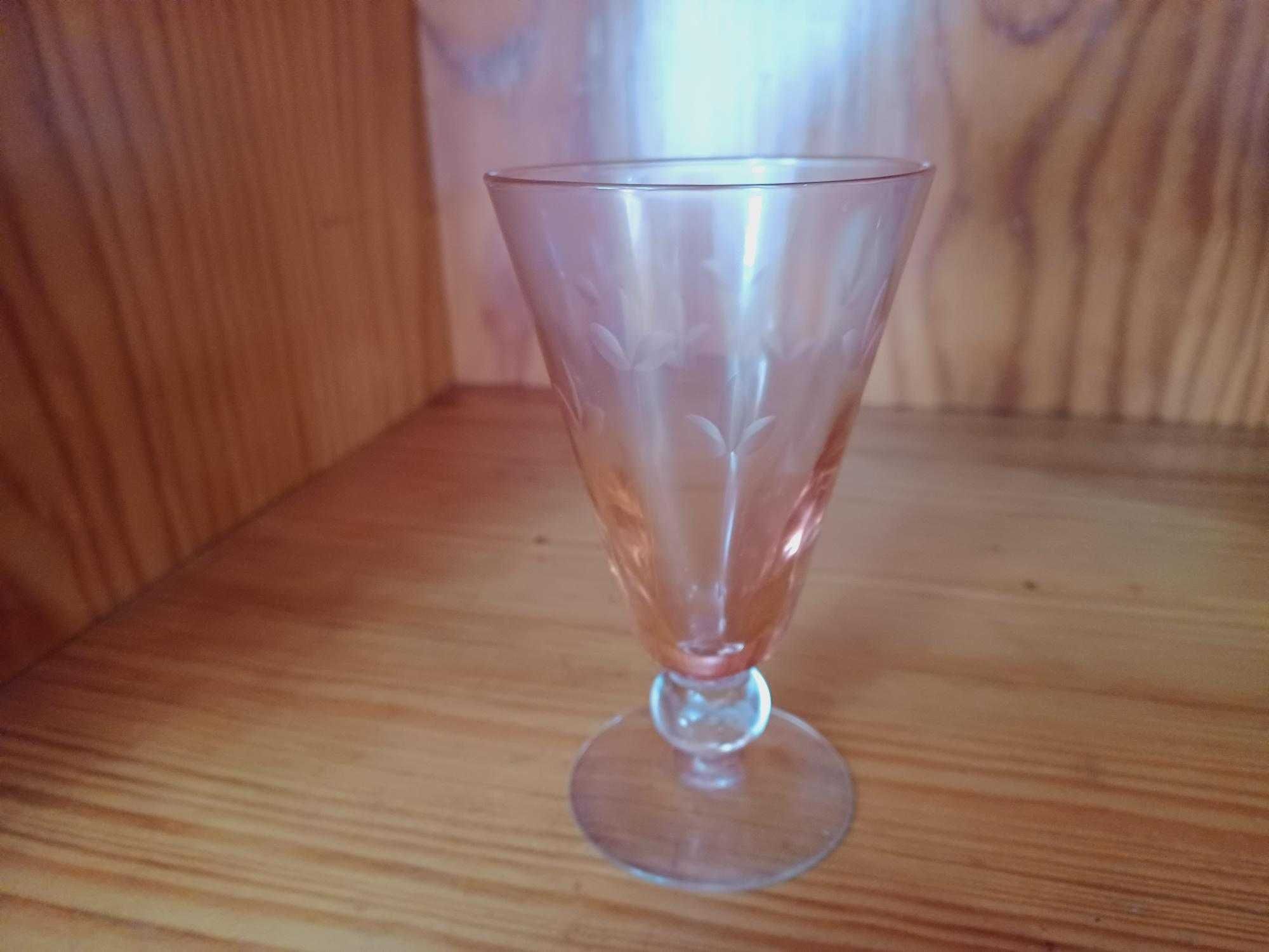 24 copos de Água e Vinho em cristal