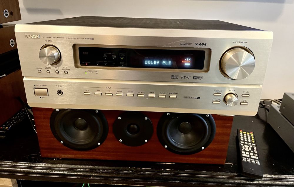 Denon AVR-3802 PILOT , szampański bardzo muzykalne STEREO !