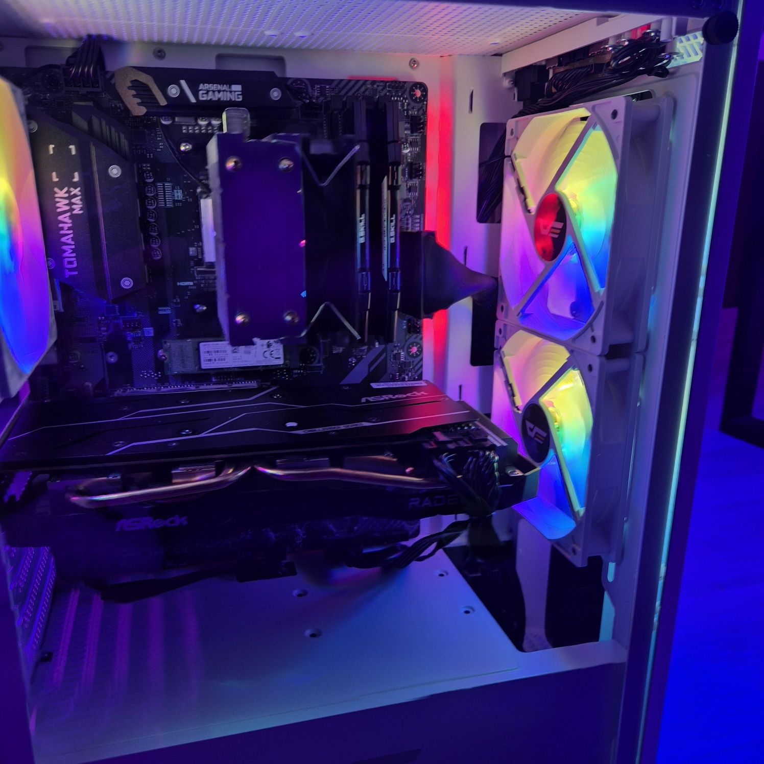 Komputer RX6700XT/R5 5500/Gamingowy/RGB 16GB ram ddr4 Windows 10pro