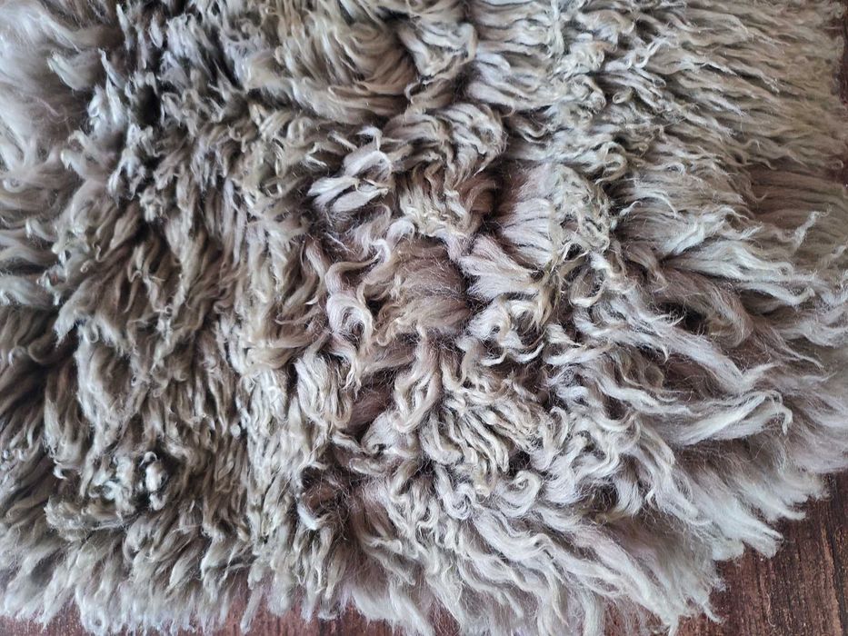 Poduszka ze skóry owczej R 47x47cm