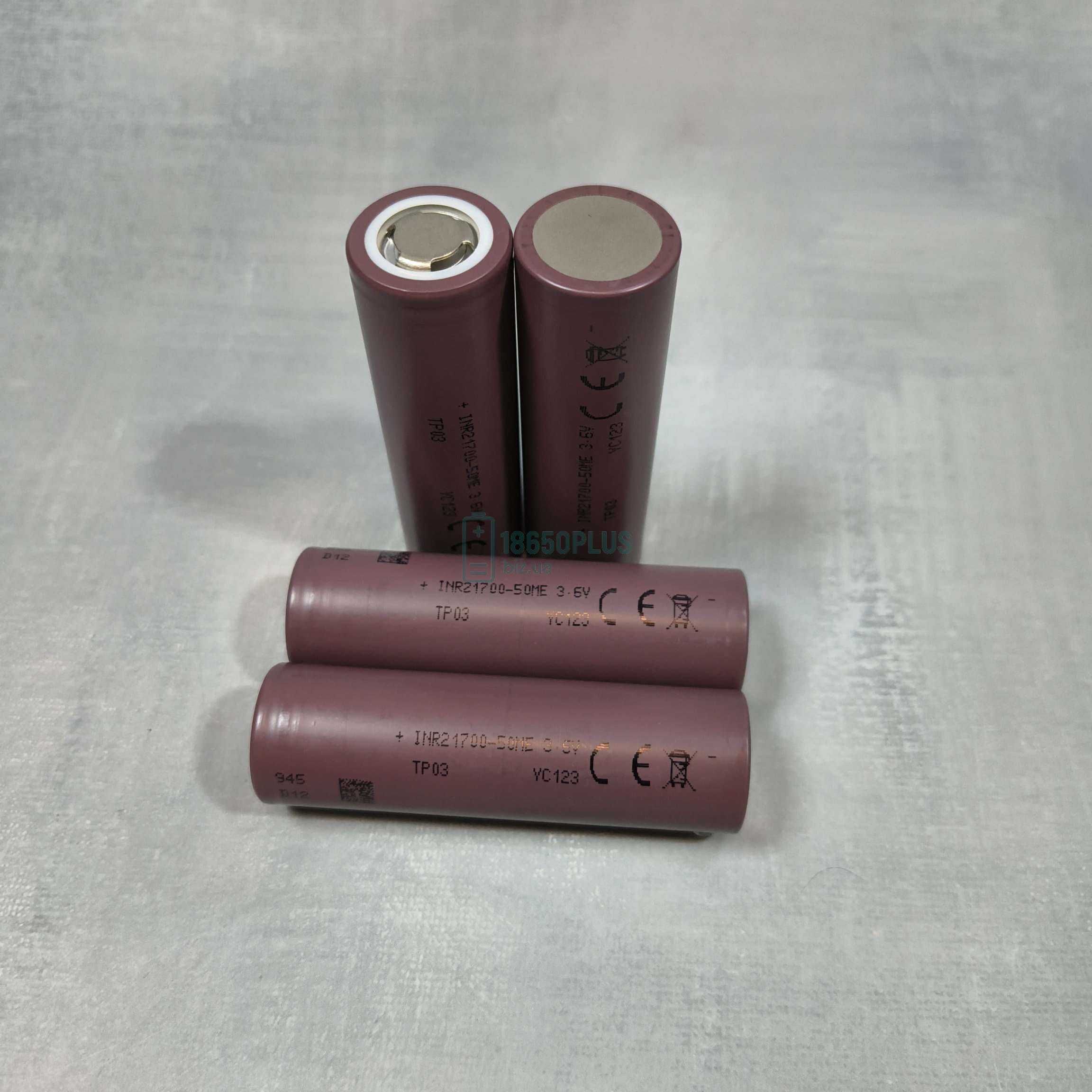 21700 аккумулятор новий Tenpower INR21700-50ME 5000mAh 15A inr21700