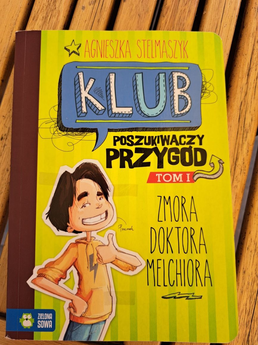 Klub poszukiwaczy przygód tom 1 zmora doktora Melchiora