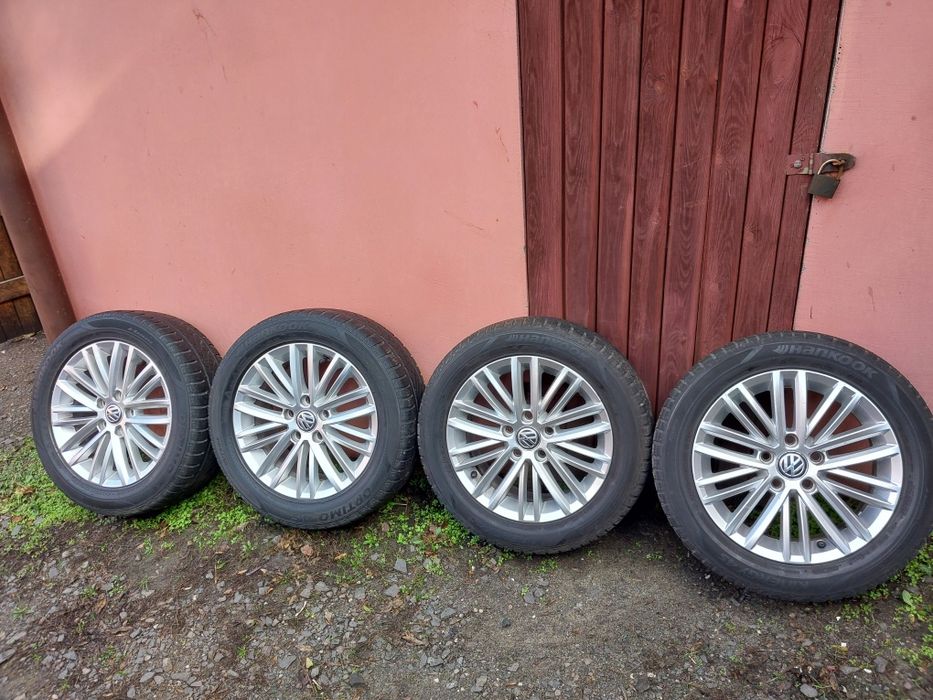 Alufelgi Vw 16" 5x12 z oponami 205/55R16