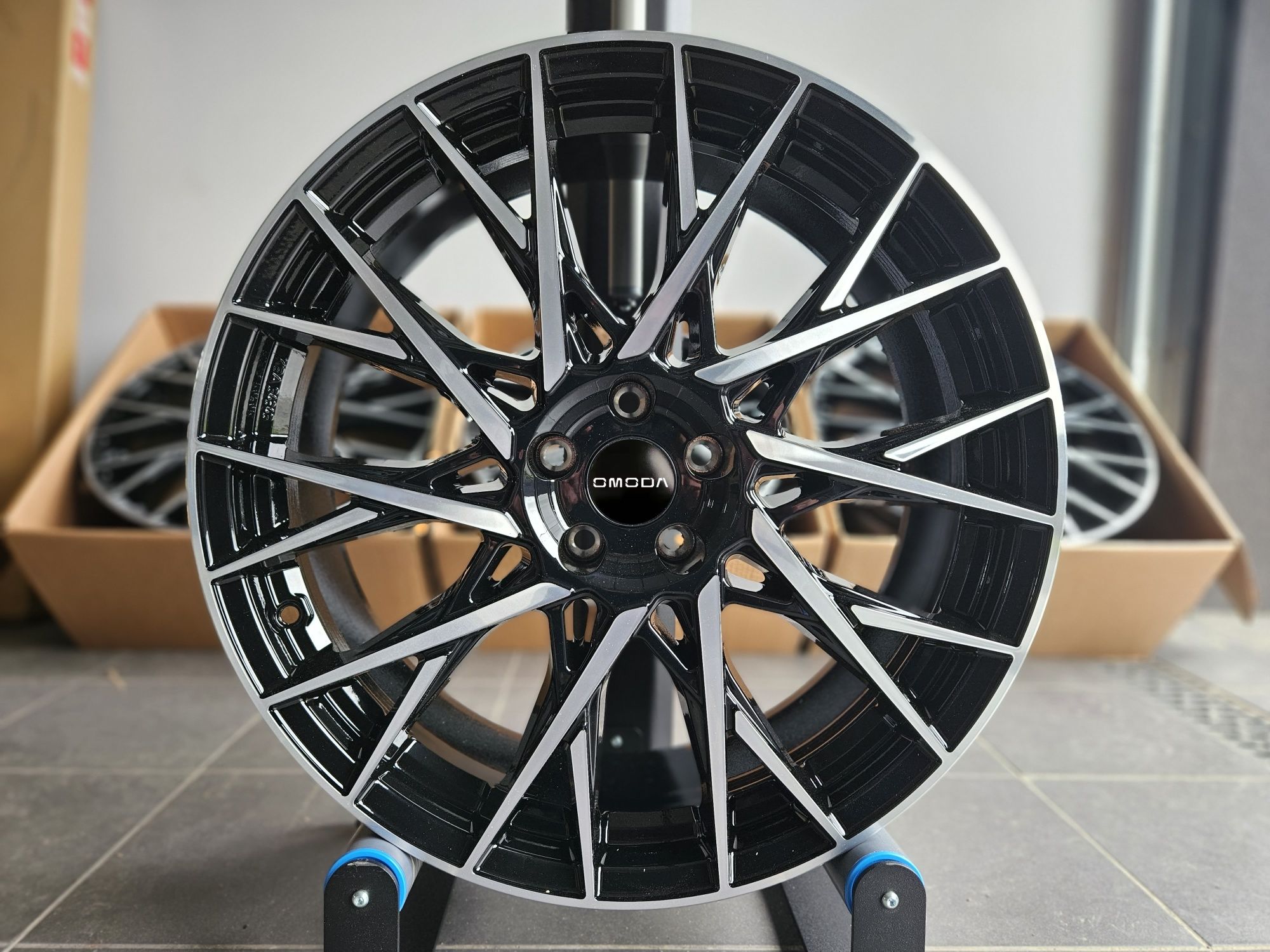 OMODA 9 20 " Nowe 5x108 Omoda9 Super Hybrid Felgi Czarne Alufelgi