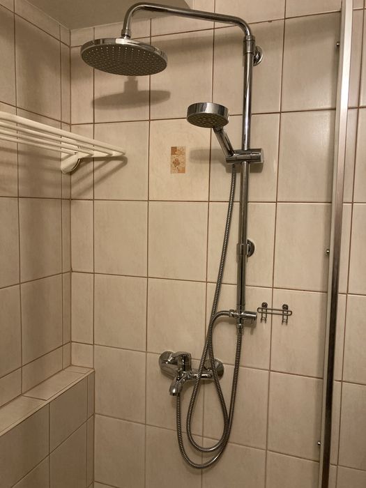 Cersanit kabina 80 brodzik armatura prysznic bateria deszczownica