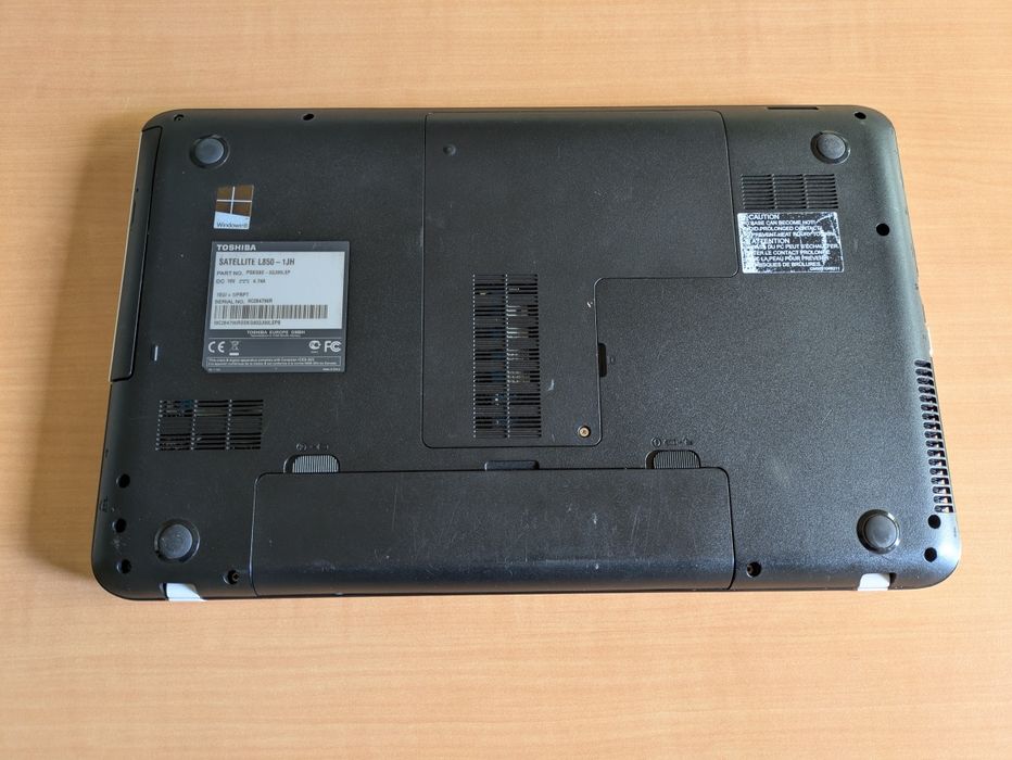 Toshiba L850 quad core i7 3610QM 8GB 256GB